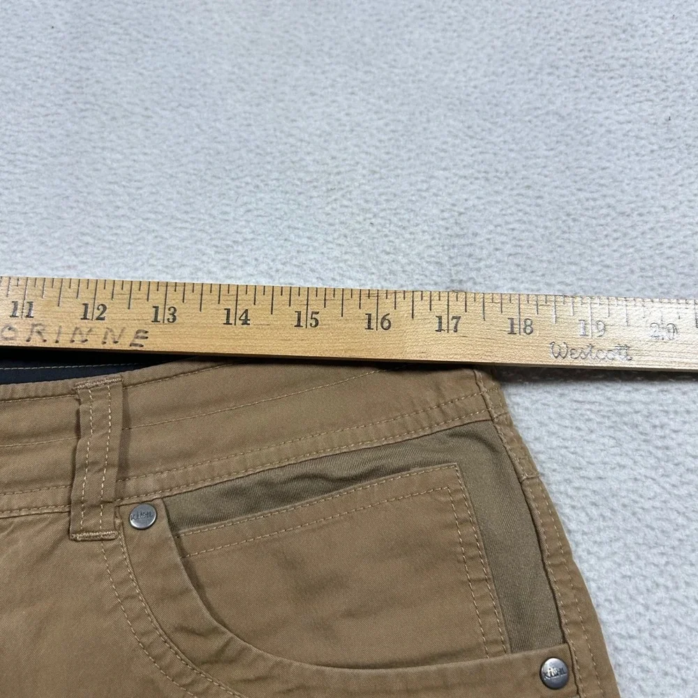 Kuhl Radikl Shorts Mens 34 Brown Cargo Hiking Performance Utility